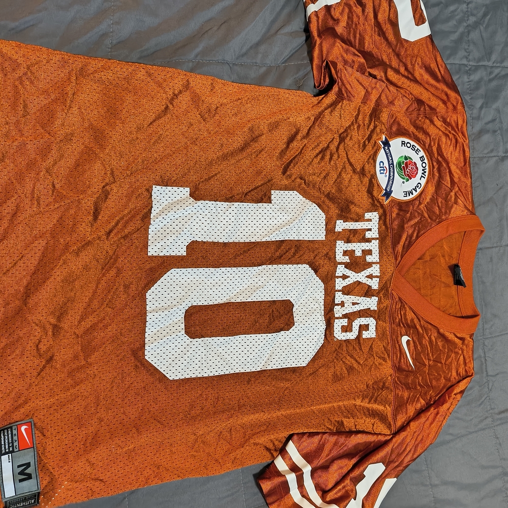 Nike Texas Jersey with Rose Bowl Patch